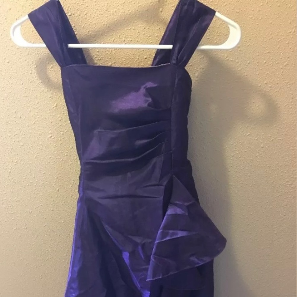 Lala & Erina Girls Purple Dress Size 14